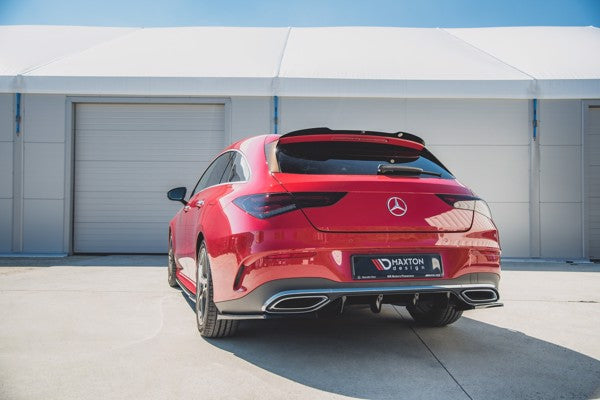 Maxton Spoiler Cap Mercedes-Benz Cla Shooting Brake Amg-Line (X118) - Gloss Black