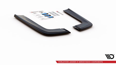 Maxton Rear Side Splitters V.2 Mercedes-Benz V-Class Amg-Line W447 Facelift - Gloss Black