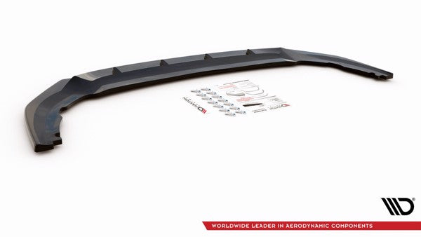 Maxton Front Splitter V.2 Volkswagen Golf 8 Gti Clubsport - Gloss Black