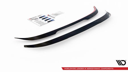 Maxton Spoiler Cap Mitsubishi Lancer Sportback Mk8 - Gloss Black