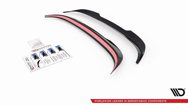 Maxton Spoiler Cap Mitsubishi Lancer Sportback Mk8 - Gloss Black