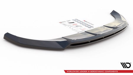 Maxton Front Splitter Mercedes-Benz Gls Amg-Line X167 - Gloss Black