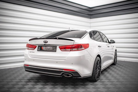 Maxton Spoiler Cap Kia Optima Mk4 - Gloss Black