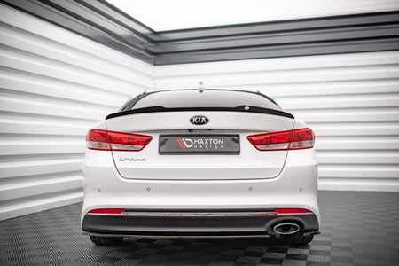 Maxton Spoiler Cap Kia Optima Mk4 - Gloss Black