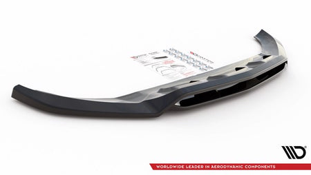 Maxton Front Splitter Mercedes-Benz Glc Coupe Amg-Line C253 Facelift - Gloss Black