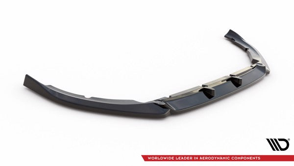 Maxton Front Splitter Citroen Berlingo Mk3 - Gloss Black