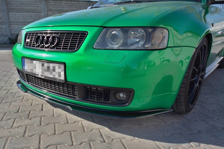 Maxton Front Splitter Audi S3 8L - Gloss Black
