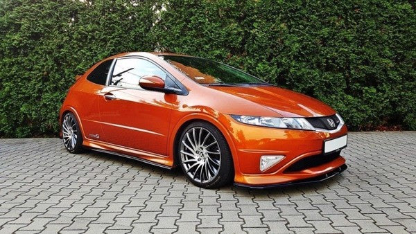 Maxton Front Splitter Honda Civic VIii Type S/R - Gloss Black