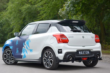 Maxton Spoiler Extension Suzuki Swift 6 Sport - Gloss Black