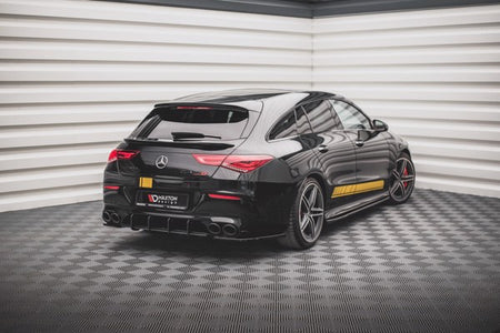 Maxton Street Pro Rear Diffuser Mercedes-Amg Cla 35 / 45 Aero C118 - Black