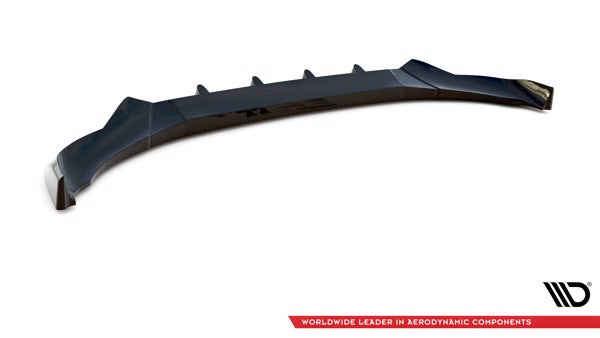 Maxton Front Splitter V.2 BMW X4 M-Pack G02 Facelift - Gloss Black