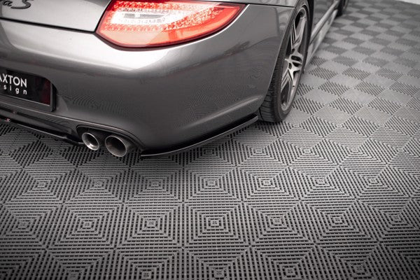 Maxton Rear Side Splitters Porsche 911 Carrera / Carrera Gts 997 Facelift - Gloss Black