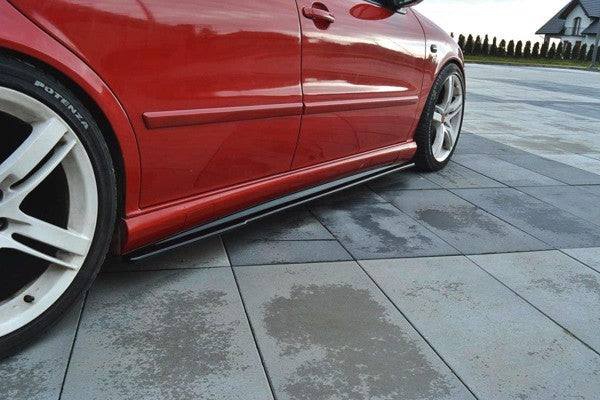Maxton Side Skirts Diffusers Seat Leon Mk1 Cupra - Gloss Black