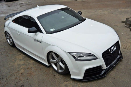 Maxton Front Splitter V.2 Audi TT RS 8J - Gloss Black