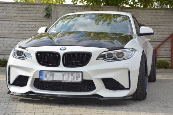 Maxton Front Splitter BMW M2 (F87) Coupé - Gloss Black