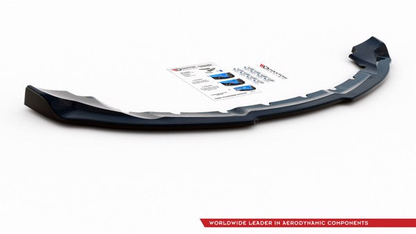 Maxton Central Rear Splitter Mini Countryman Mk1 Jcw - Gloss Black