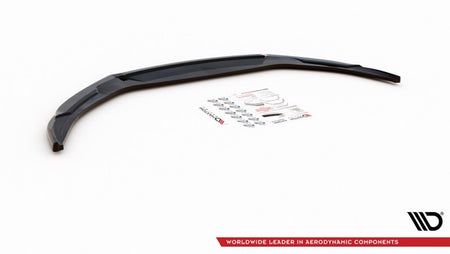 Maxton Front Splitter Fiat 124 Spider Abarth - Gloss Black