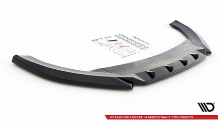 Maxton Front Splitter V.3 Cupra Leon - Gloss Black