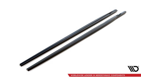 Maxton Side Skirts Diffusers BMW 2 M-Pack F22 - Gloss Black
