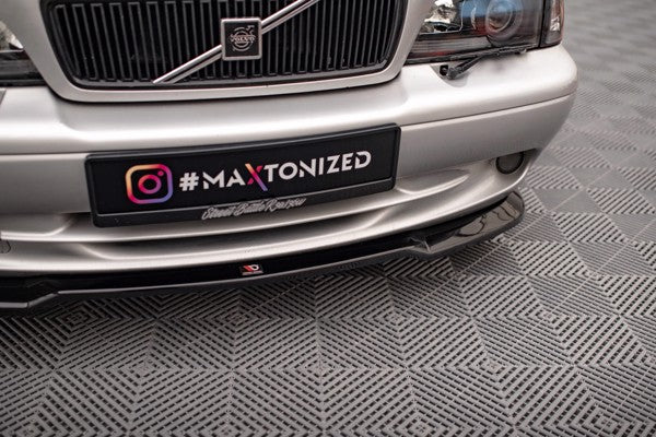 Maxton Front Splitter V.2 Volvo C70 Mk1 - Gloss Black