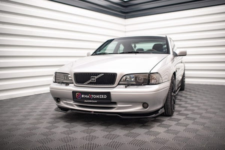 Maxton Front Splitter V.2 Volvo C70 Mk1 - Gloss Black