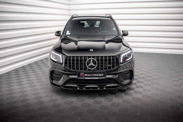 Maxton Front Splitter V.2 Mercedes-Amg Glb 35 X247 - Gloss Black