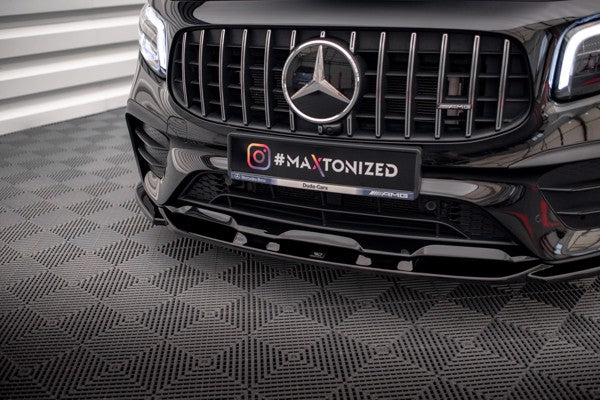 Maxton Front Splitter V.2 Mercedes-Amg Glb 35 X247 - Gloss Black