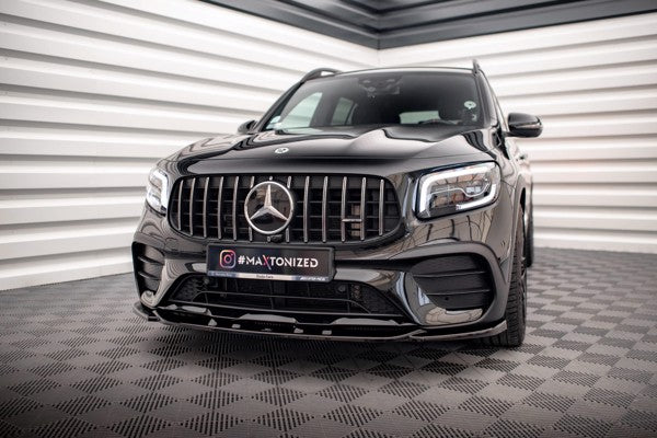 Maxton Front Splitter V.2 Mercedes-Amg Glb 35 X247 - Gloss Black