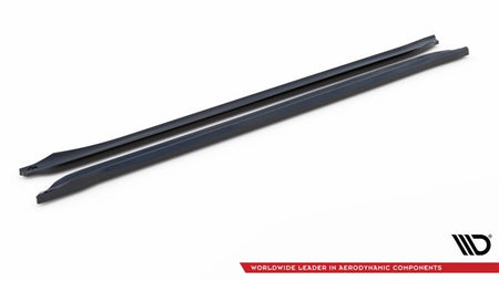 Maxton Side Skirts Diffusers Hyundai Elantra Mk7 - Gloss Black