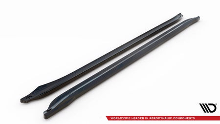 Maxton Side Skirts Diffusers Hyundai Elantra Mk7 - Gloss Black