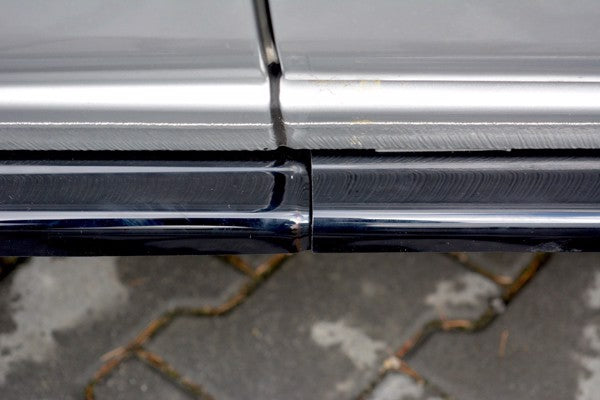 Maxton Side Skirts Diffusers Ford Transit Custom Mk1 Fl - Gloss Black