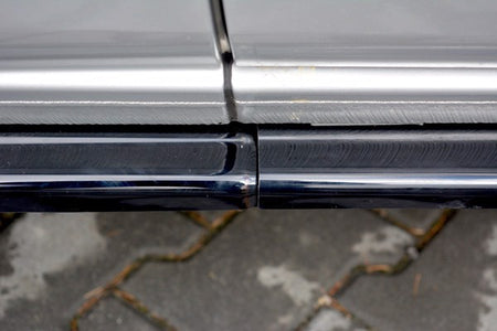 Maxton Side Skirts Diffusers Ford Transit Custom Mk1 Fl - Gloss Black