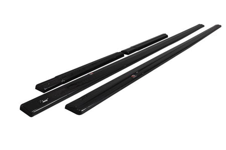 Maxton Side Skirts Diffusers Ford Transit Custom Mk1 Fl - Gloss Black