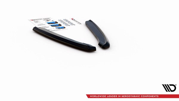 Maxton Rear Side Splitters Porsche 911 Carrera 991 - Gloss Black
