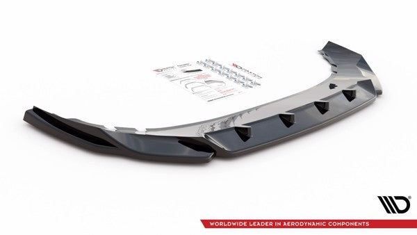 Maxton Front Splitter V.2 Cupra Ateca - Gloss Black