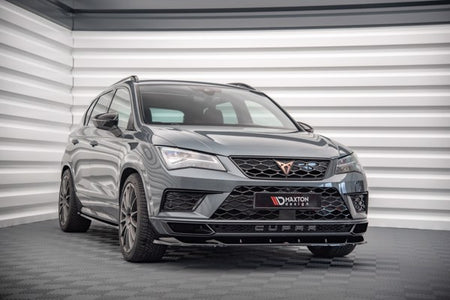 Maxton Front Splitter V.2 Cupra Ateca - Gloss Black