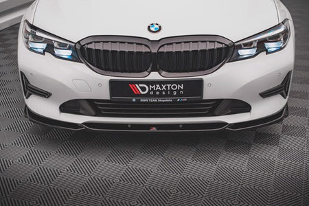 Maxton Front Splitter V.2 BMW 3 G20 / G21 - Gloss Black