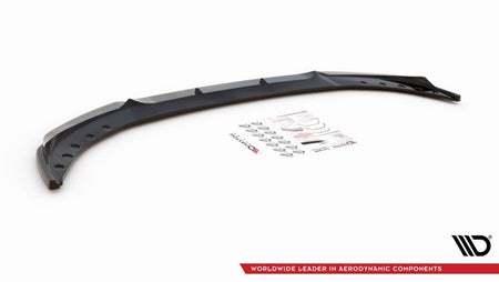 Maxton Front Splitter V.2 BMW 3 G20 / G21 - Gloss Black