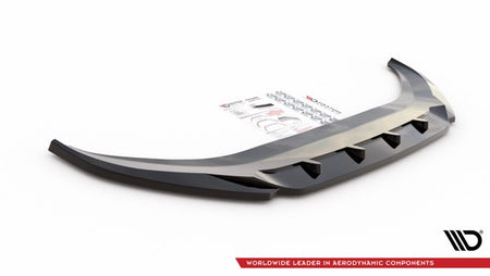 Maxton Front Splitter V.1 Volkswagen Caddy Mk5 - Gloss Black