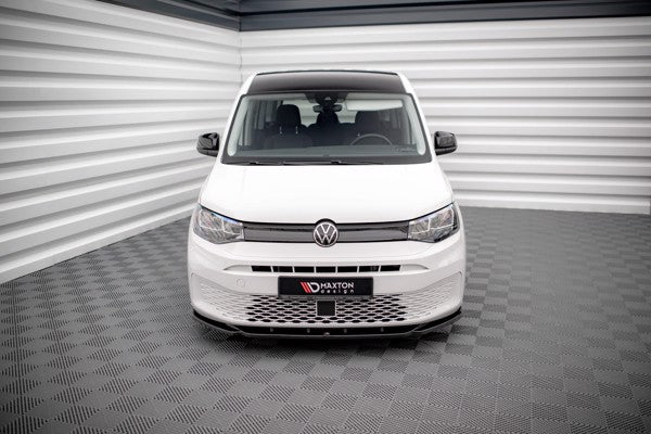 Maxton Front Splitter V.1 Volkswagen Caddy Mk5 - Gloss Black