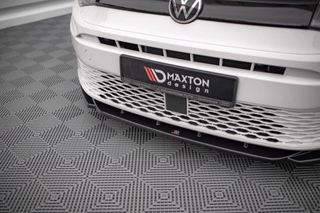 Maxton Front Splitter V.1 Volkswagen Caddy Mk5 - Gloss Black