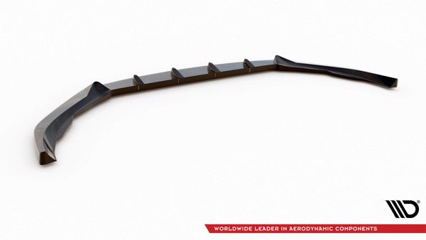 Maxton Front Splitter Volvo V90 R-Design Mk2 - Gloss Black
