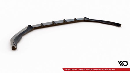 Maxton Front Splitter Volvo V90 R-Design Mk2 - Gloss Black
