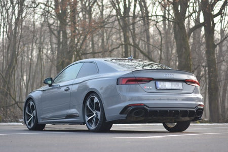 Maxton Rear Valance Audi RS5 F5 Coupe / Sportback - Gloss Black