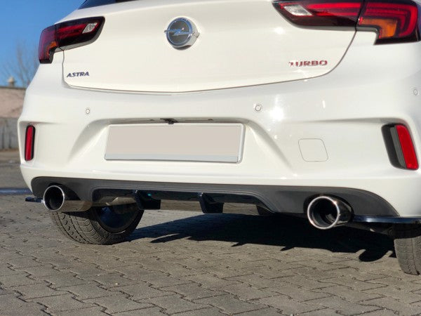 Maxton Rear Valance Ford Opel Astra K Opc-Line - Gloss Black