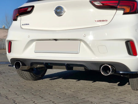 Maxton Rear Valance Ford Opel Astra K Opc-Line - Gloss Black