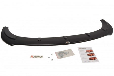 Maxton Front Splitter V.1 Seat Leon Mk2 Cupra Fr (Facelift) - Gloss Black
