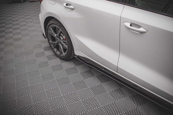 Maxton Street Pro Side Skirts Diffusers Audi S3 / A3 S-Line 8Y - Black