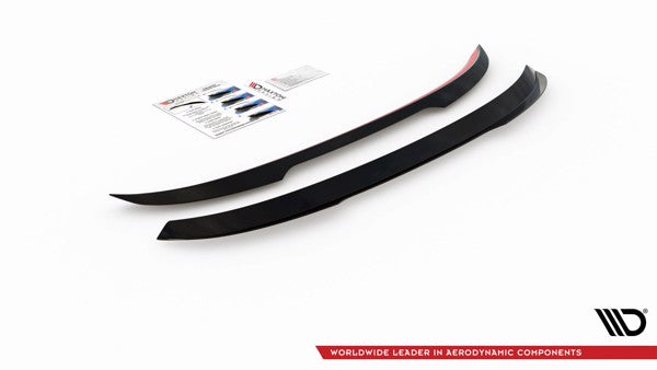 Maxton Spoiler Cap BMW X1 M-Pack F48 - Gloss Black