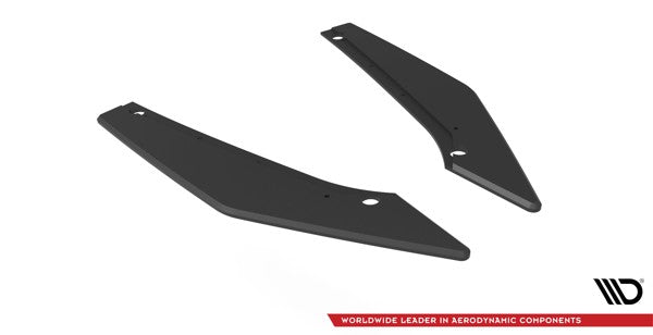 Maxton Street Pro Rear Side Splitters Cupra Leon St - Black